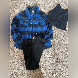 Girls 3 piece tap costume
016